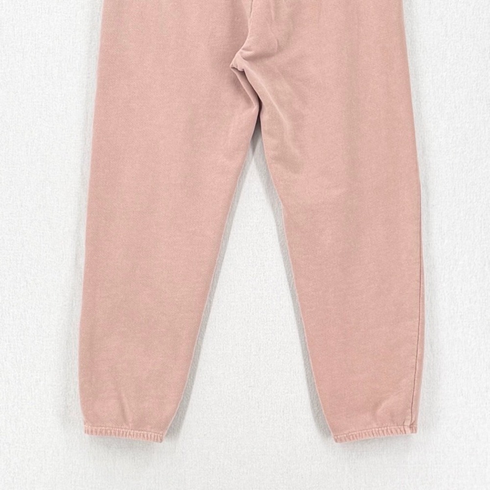 OUTERKNOWN Organic Cotton Jogger Sweatpant Medium Pink Drawstring Athleisure - Picture 7 of 14
